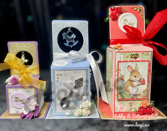 Hobbypakke - Kube-eske med toppfelt