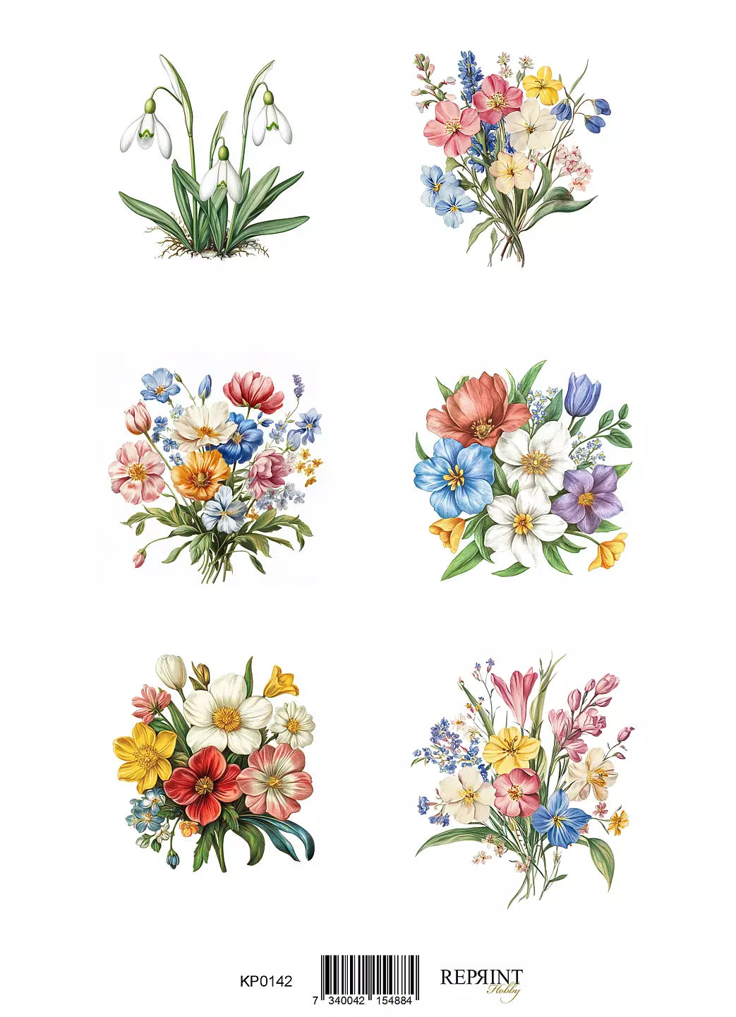 NYHET! Reprint- Easter 2 - Klippark A4 -Kp0142