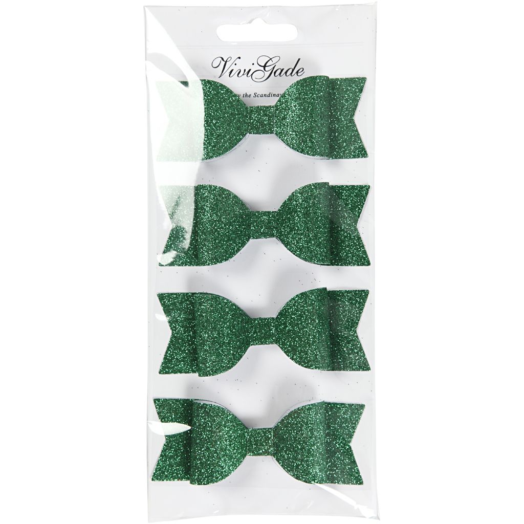 Glittersløyfe - Velg farge !