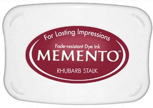 Memento - Rhubarb Stalk/ Dyp rød