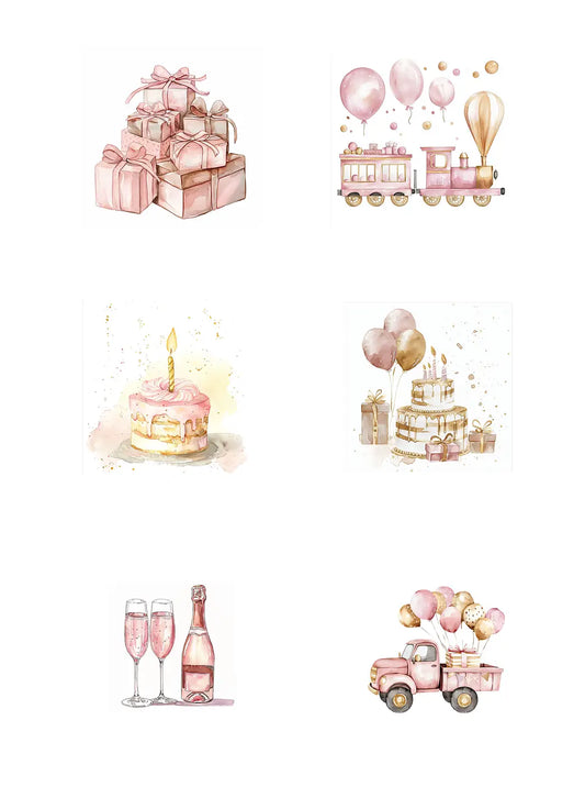 NYHET! Reprint - Congrats 2- Klippark A4 -Kp0134