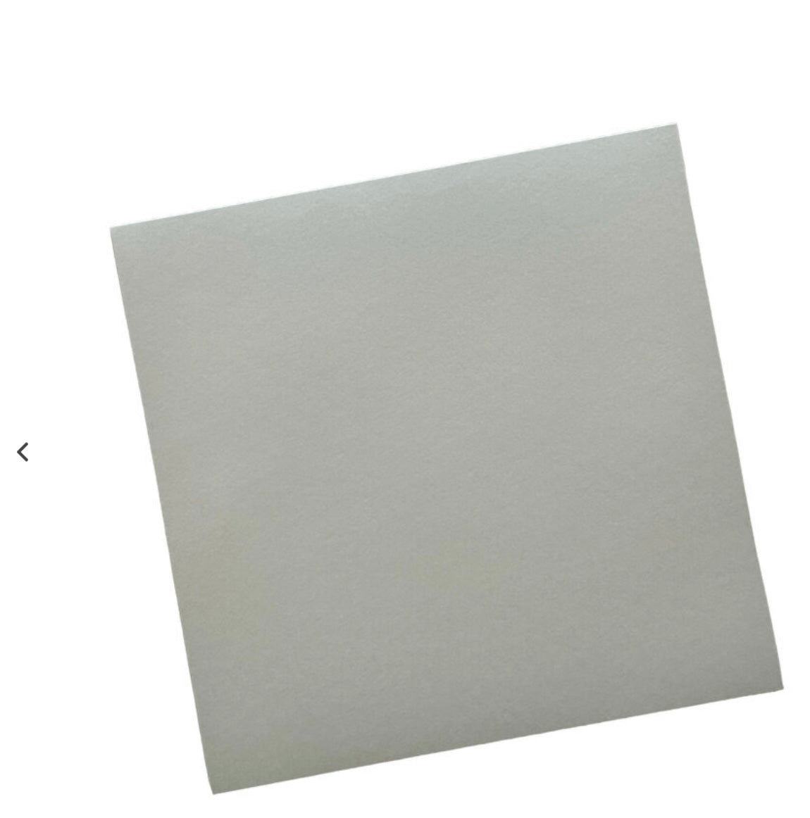 Ensfarget kartong - lys dus grå / Fog Grey   30,5x30,5 -  12x12 Inch Smooth Cardstock 220gsm