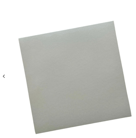 Ensfarget kartong - lys dus grå / Fog Grey   30,5x30,5 -  12x12 Inch Smooth Cardstock 220gsm