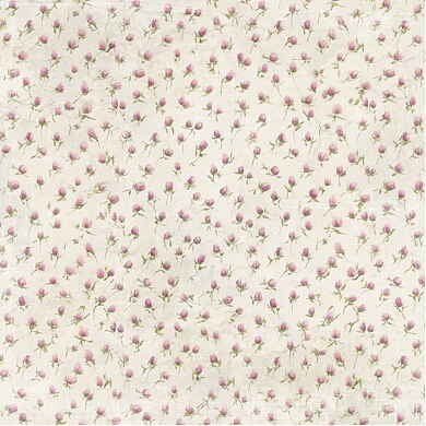 NYHET! Reprint - The Pottery Collection - 12x12 -Shattered rosebuds
