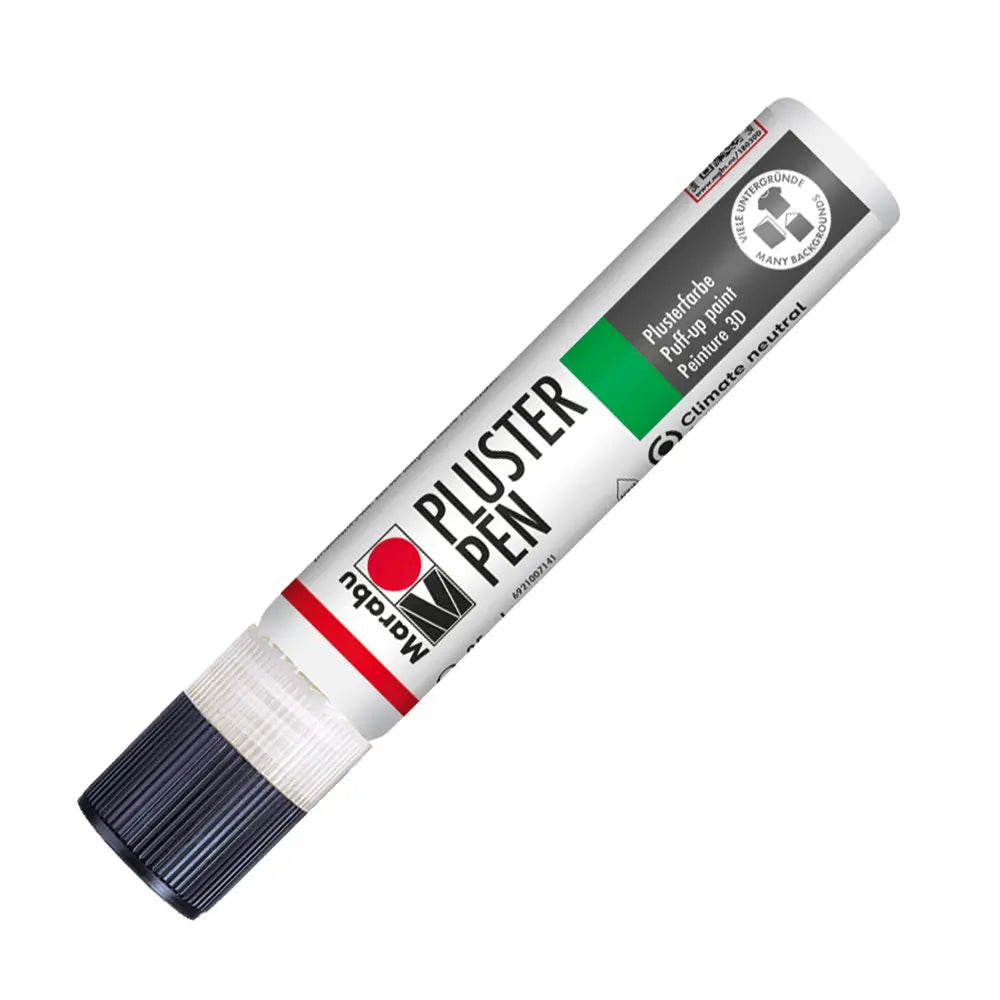 3D puff-up paint – Hvit- « fluffy stuff»
