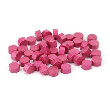 Wax octagon deep Rosa - til bruk med lakksegl/ lakkstempel