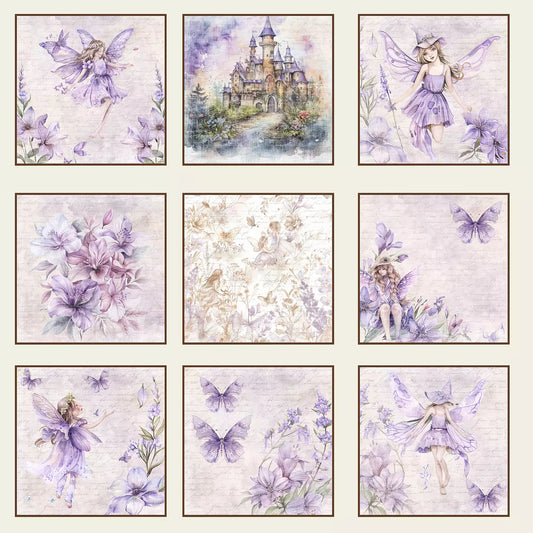 Reprint mønsterark - Fairies- tags   RP0644