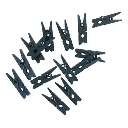 Klyper -små 2,5cm- 36 stk - velg farge