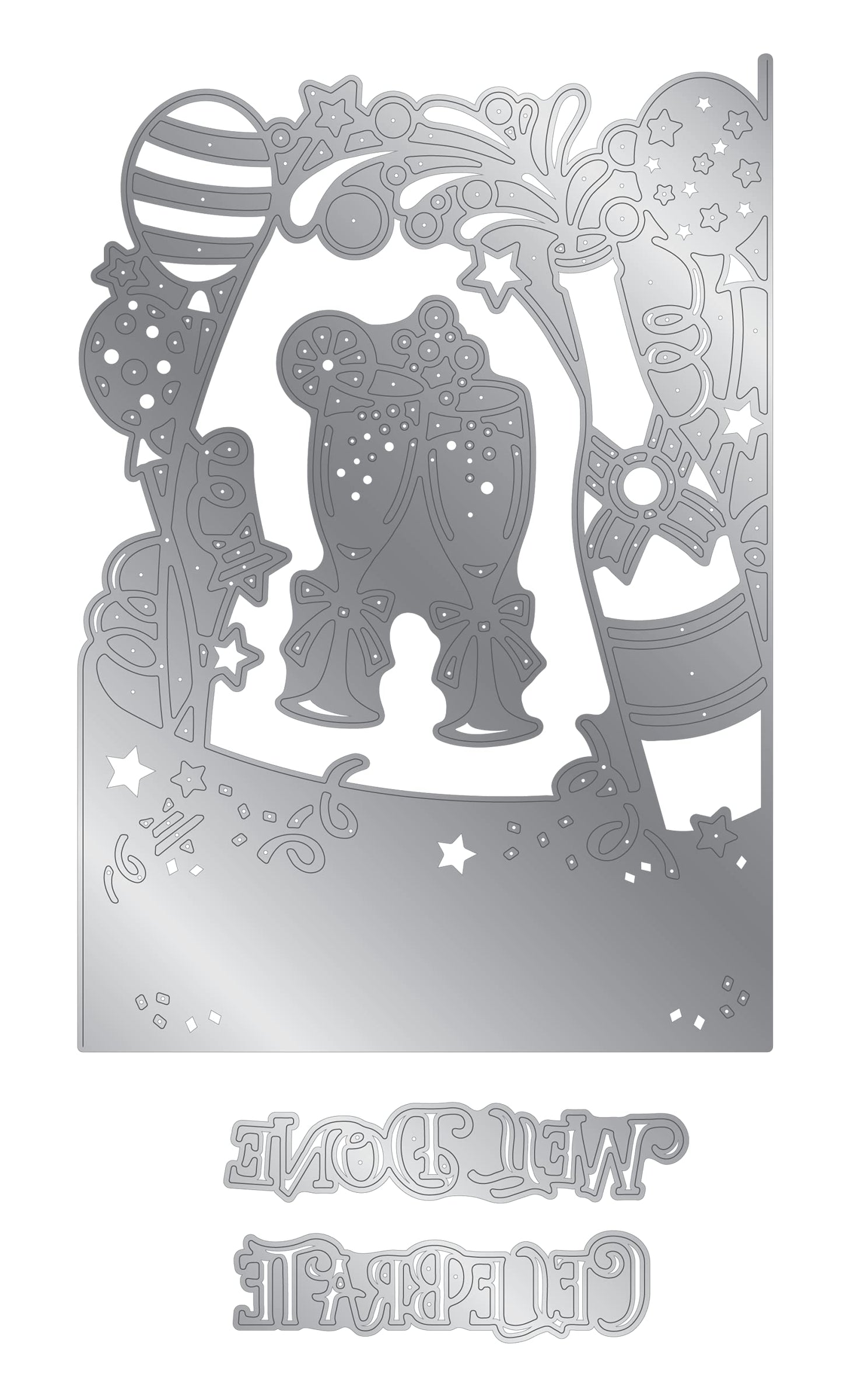 Gemini - Celebrate - Create-a-Card Dies(Gem-md-cad-rayg)
