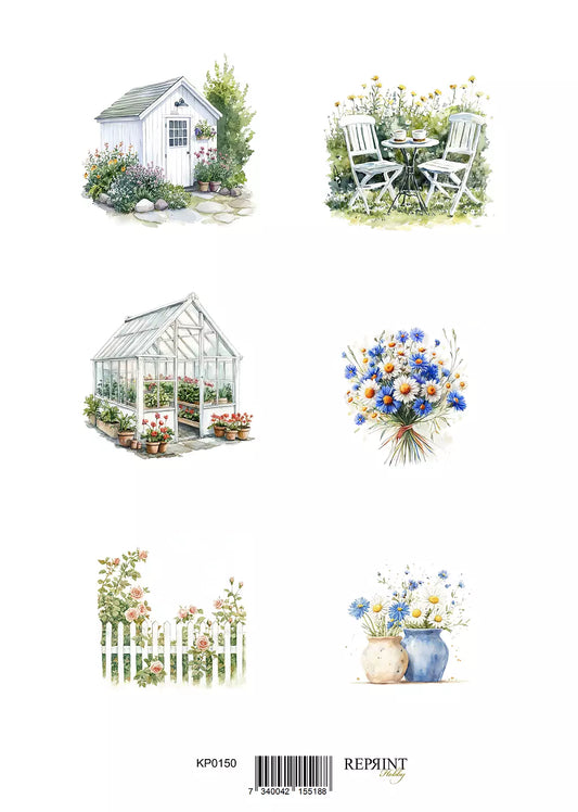 NYHET! Reprint- summer - Klippark A4 - KP0150