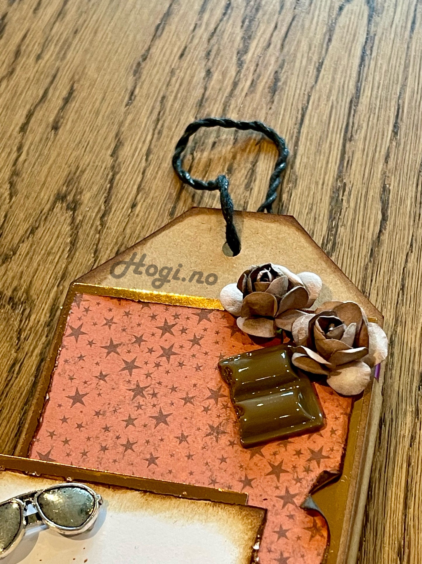 A4 Metallkartong / Speilkartong - kobber