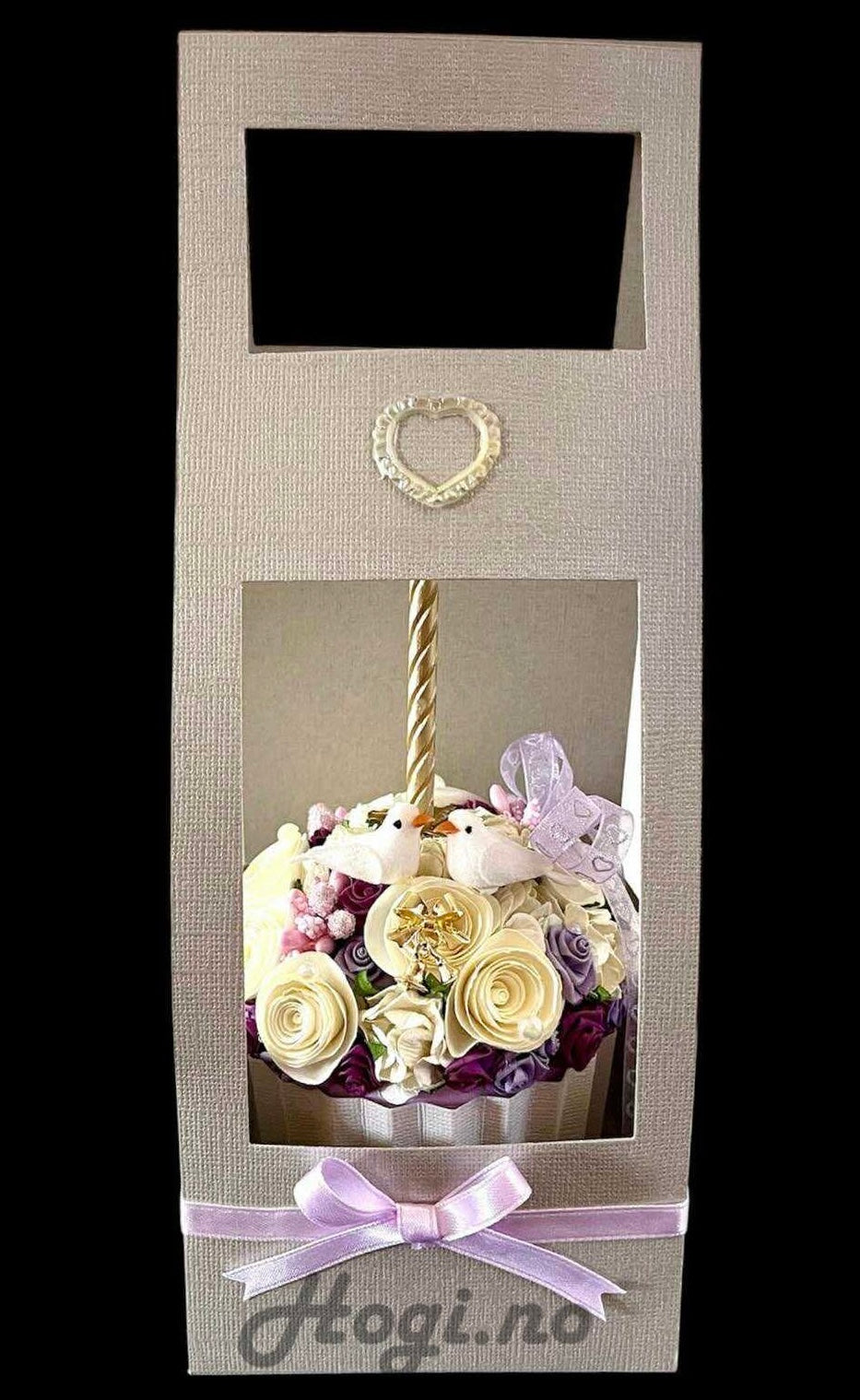 Hobbypakke - Muffins gaveboks med gaveeske-pose