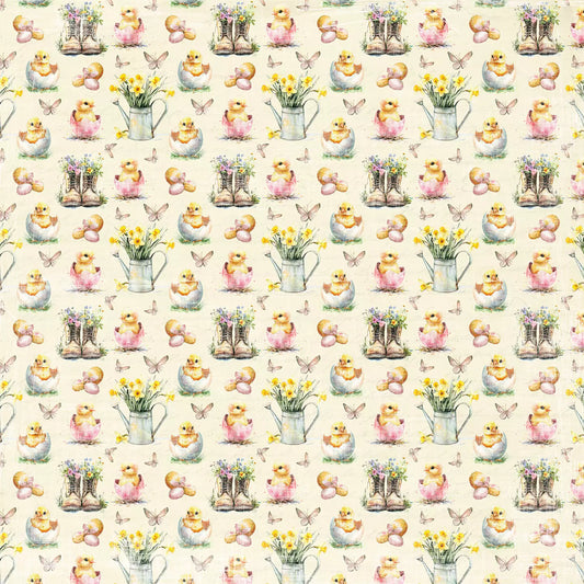 NYHET! Reprint- Hello easter easter - rp0683 - 12x12