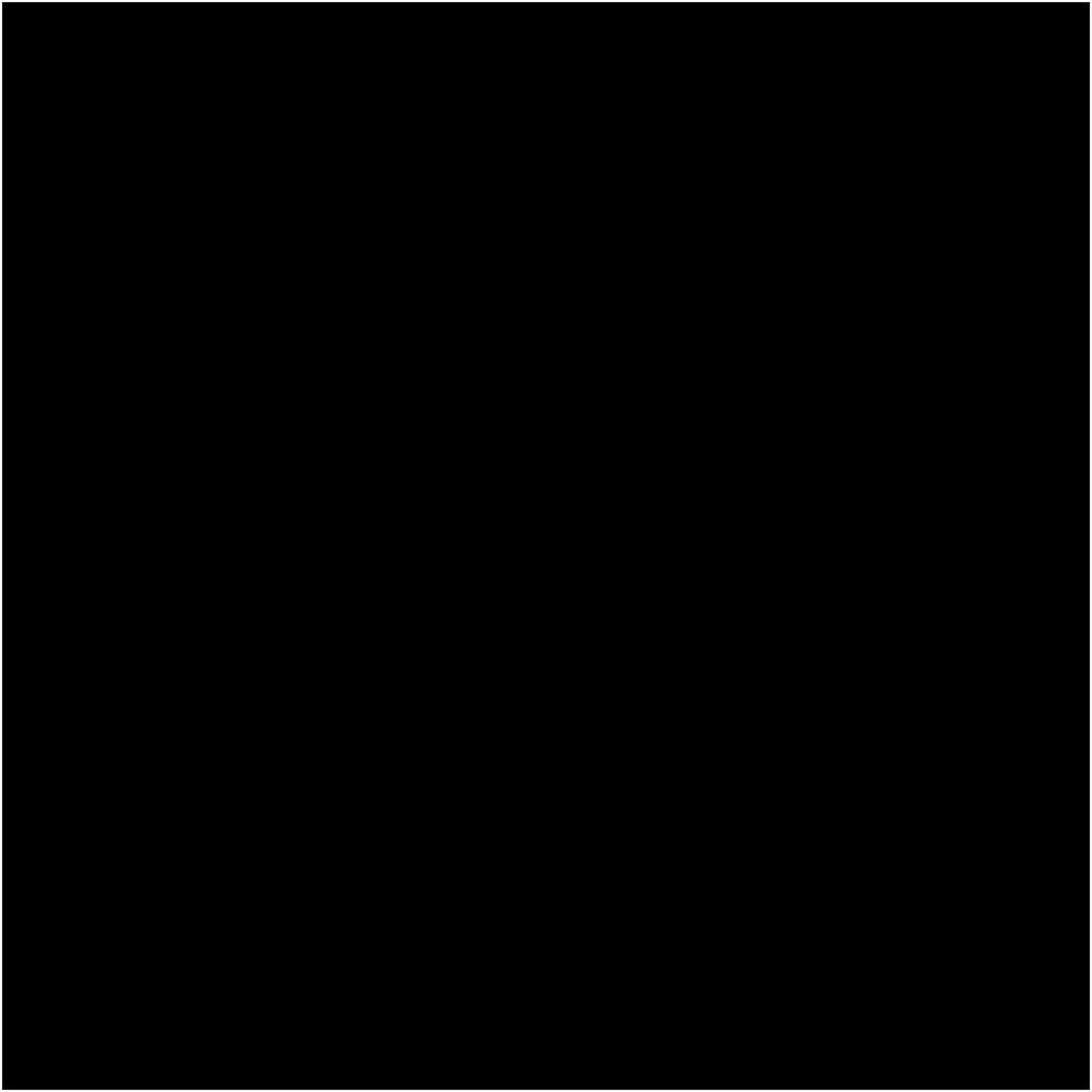 Plus Color hobbymaling - Svart  , 60ml