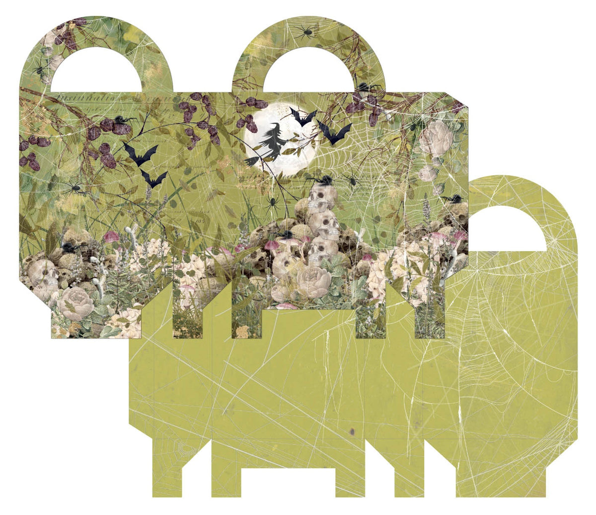 Halloween Die-Cut Gift Bag Pad 96 stk