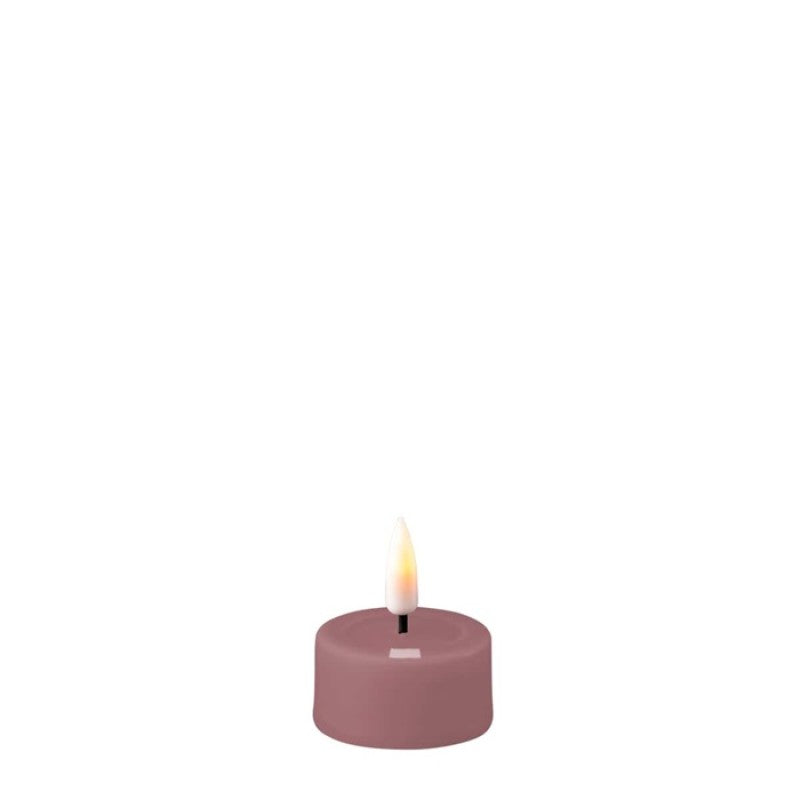 LED Tealight Candle / Te-led lys - Lys lilla