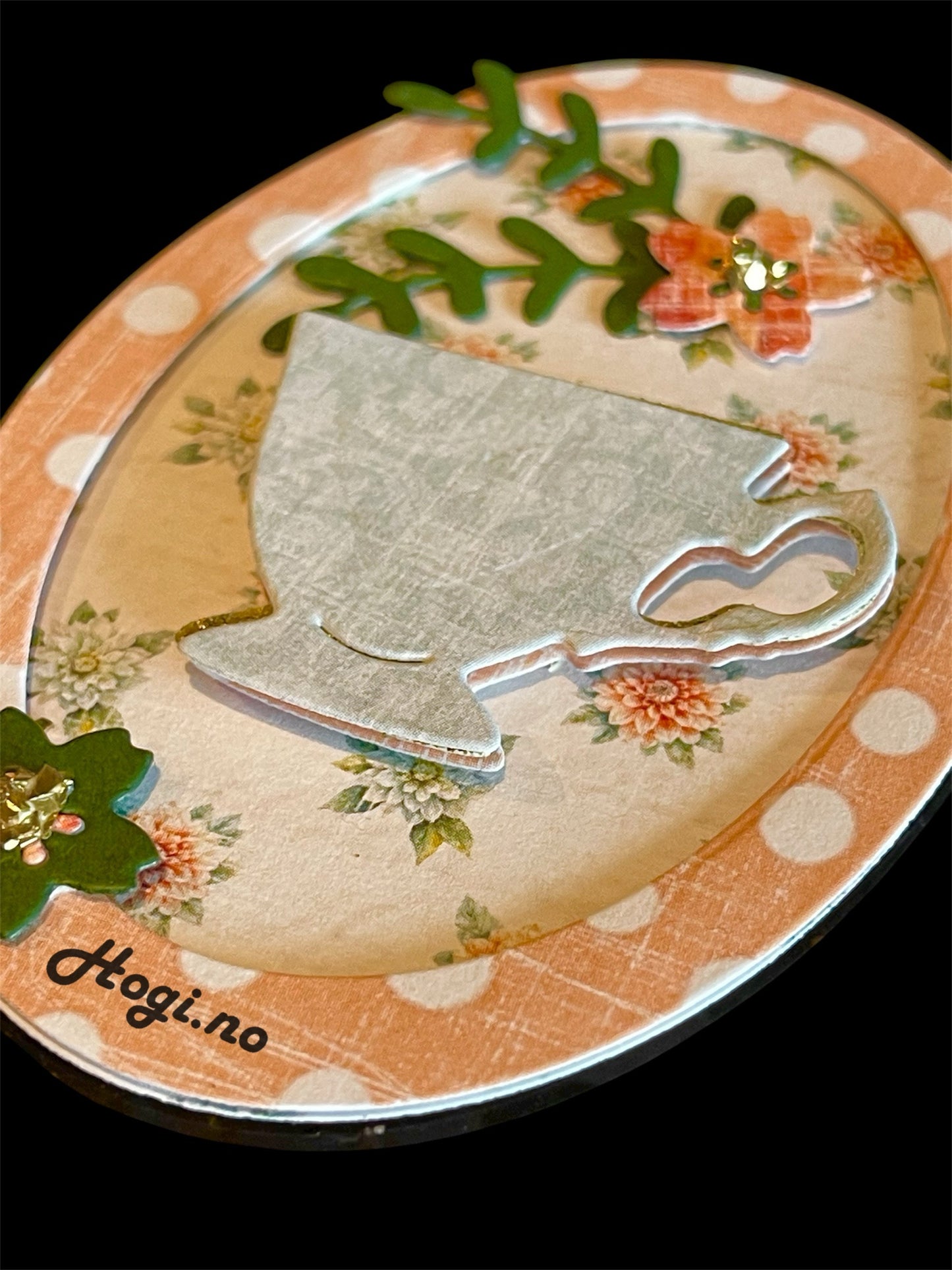 Crafter’s Companion Tea & Coffee Metal Die set- te og kaffe diessett - 8 dies i settet