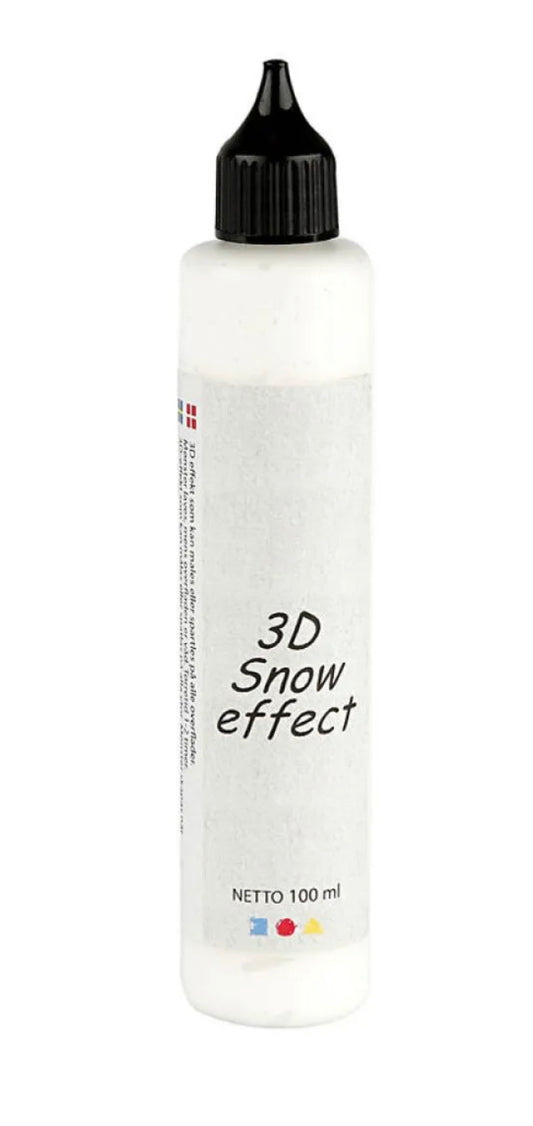 3D snø/ modelleringspasta - snow effect   100ml