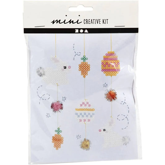 Mini creative kit - mini hobbypakke - perler påske