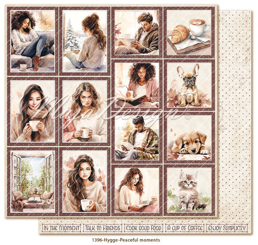 NYHET! Maja Design Hygge - Peaceful moments - 12 x 12"