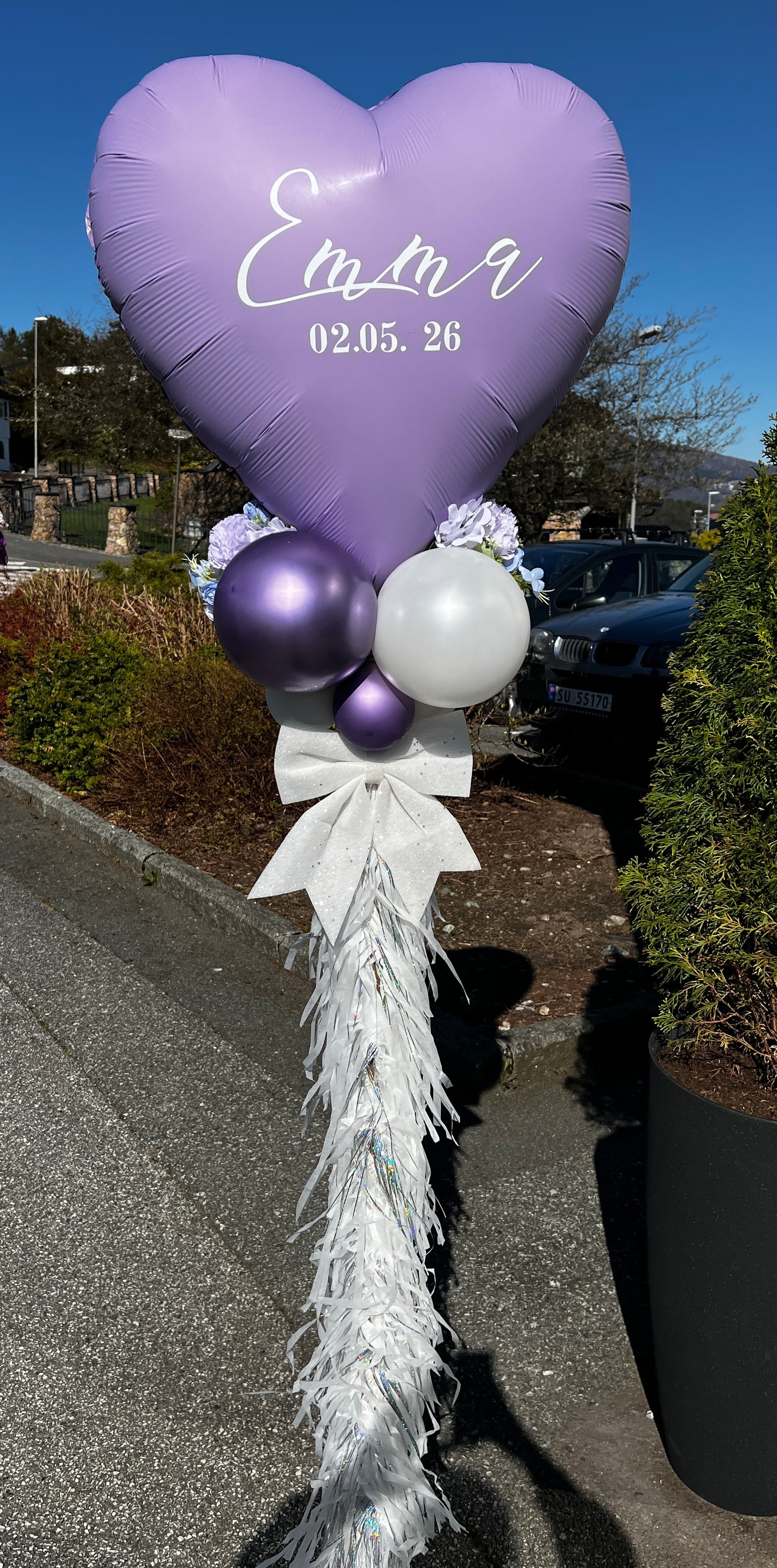 Vi tilbyr ballongsøyler, ballongbuer, ballongringer m.m. Pris vil variere.