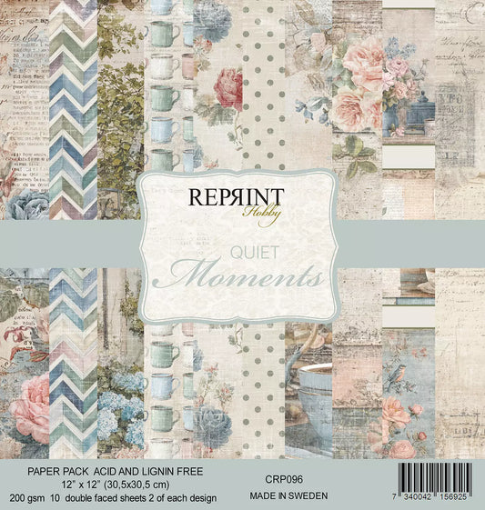 NYHET! Reprint - Quiet moments Collection 12x12 paperpack - CRP096