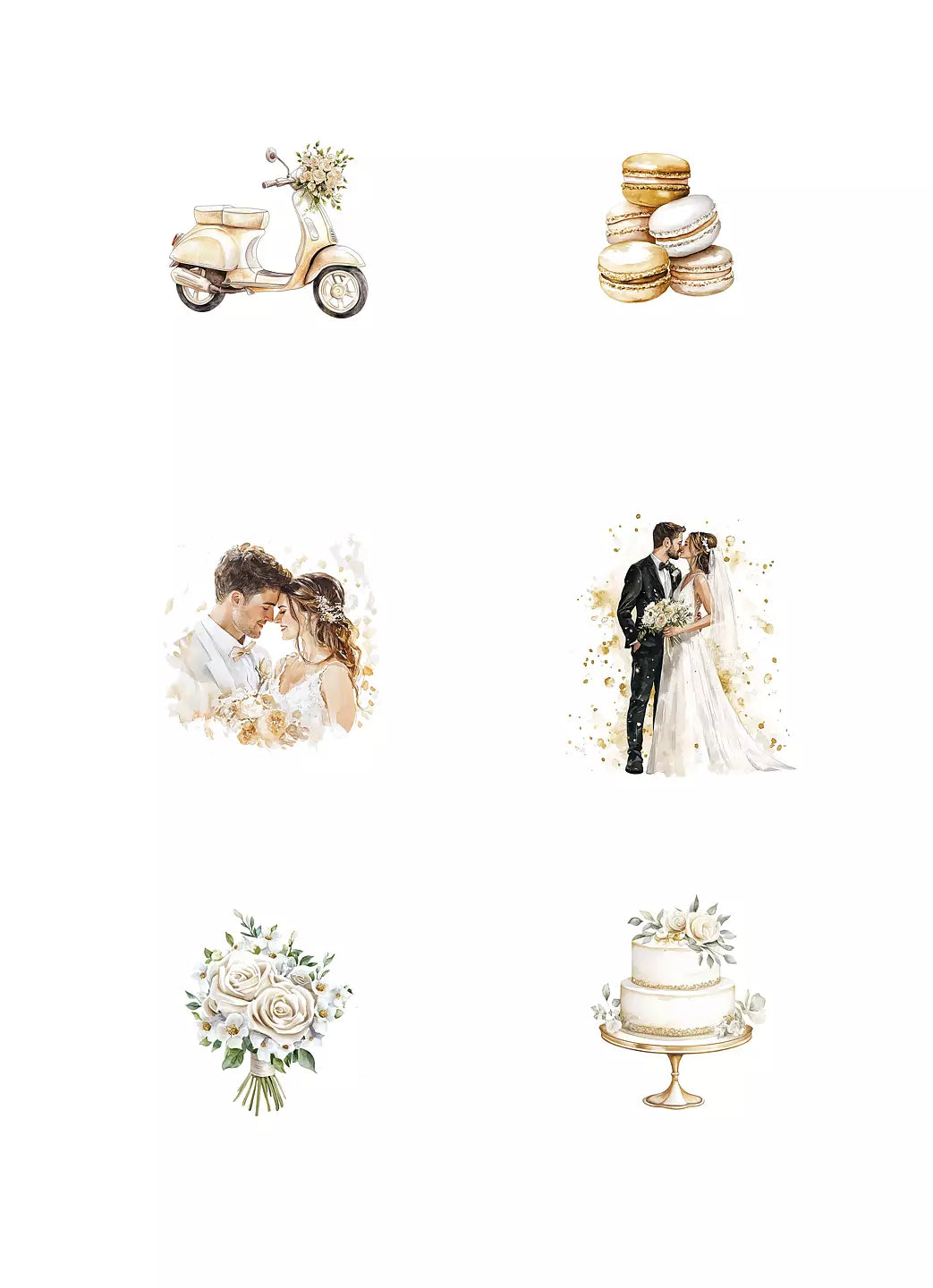 NYHET! Reprint- Marry Me - Klippark A4 -Kp0132 -