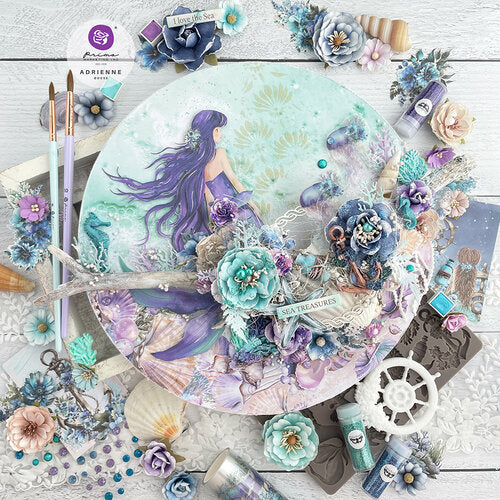 Mønsterark - arkpakke - Prima marketing - A Mermaid's Tale 12x12 Inch Paper Pad (676896)