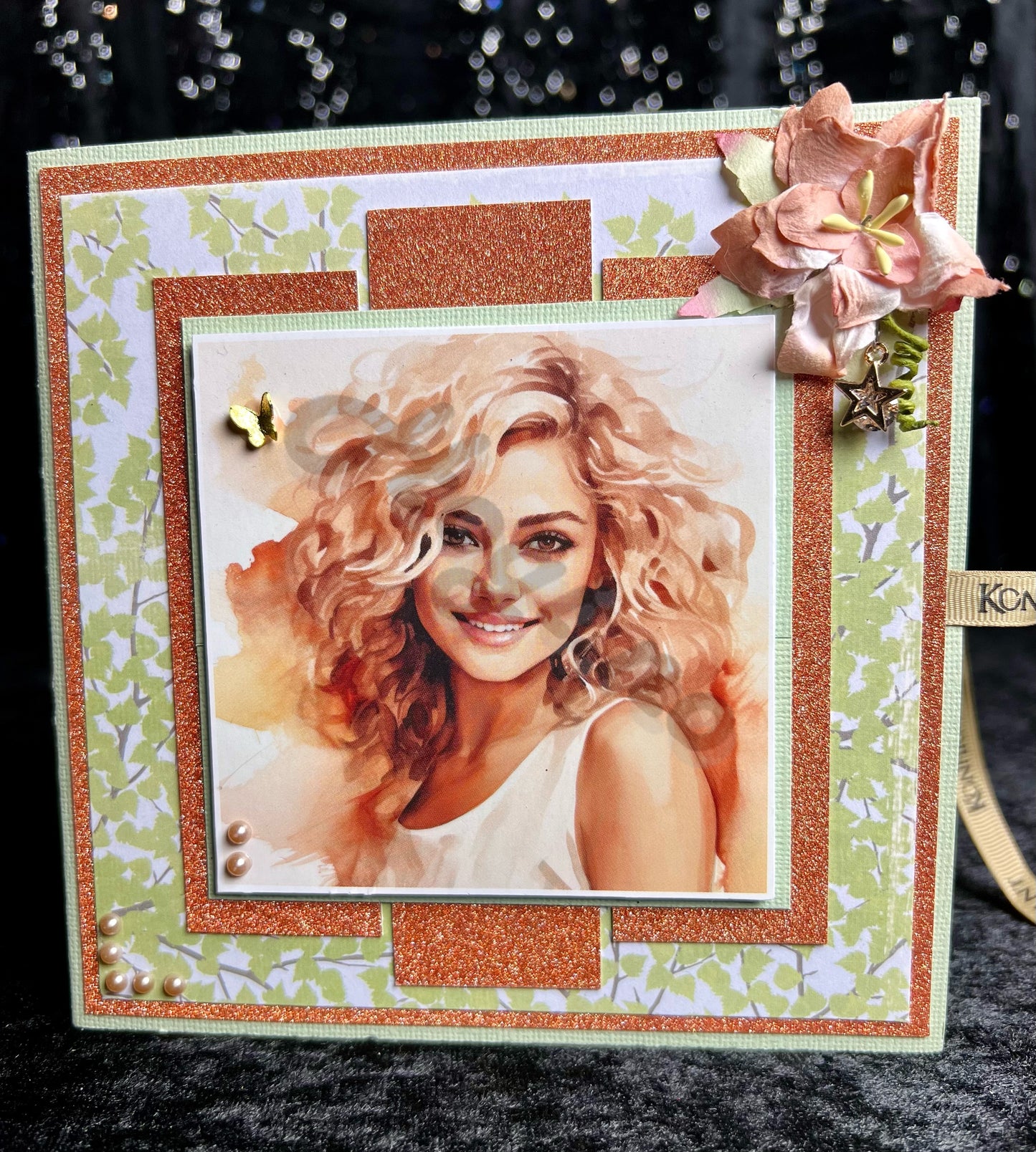 Hobbypakke/ hobbykit - POP-UP kort i kort