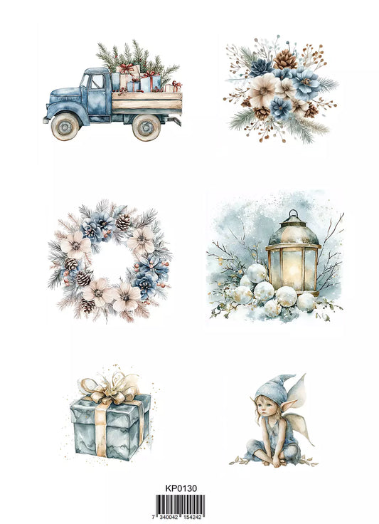 SALG! Reprint- Winter vibes 2- Klippark A4 -Kp0130
