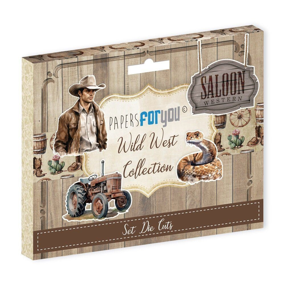 Papers for you - die cuts - Wild west ollection