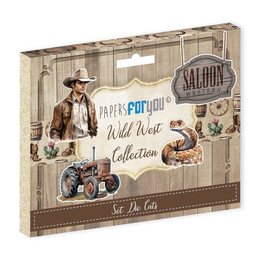 Papers for you - die cuts - Wild west ollection