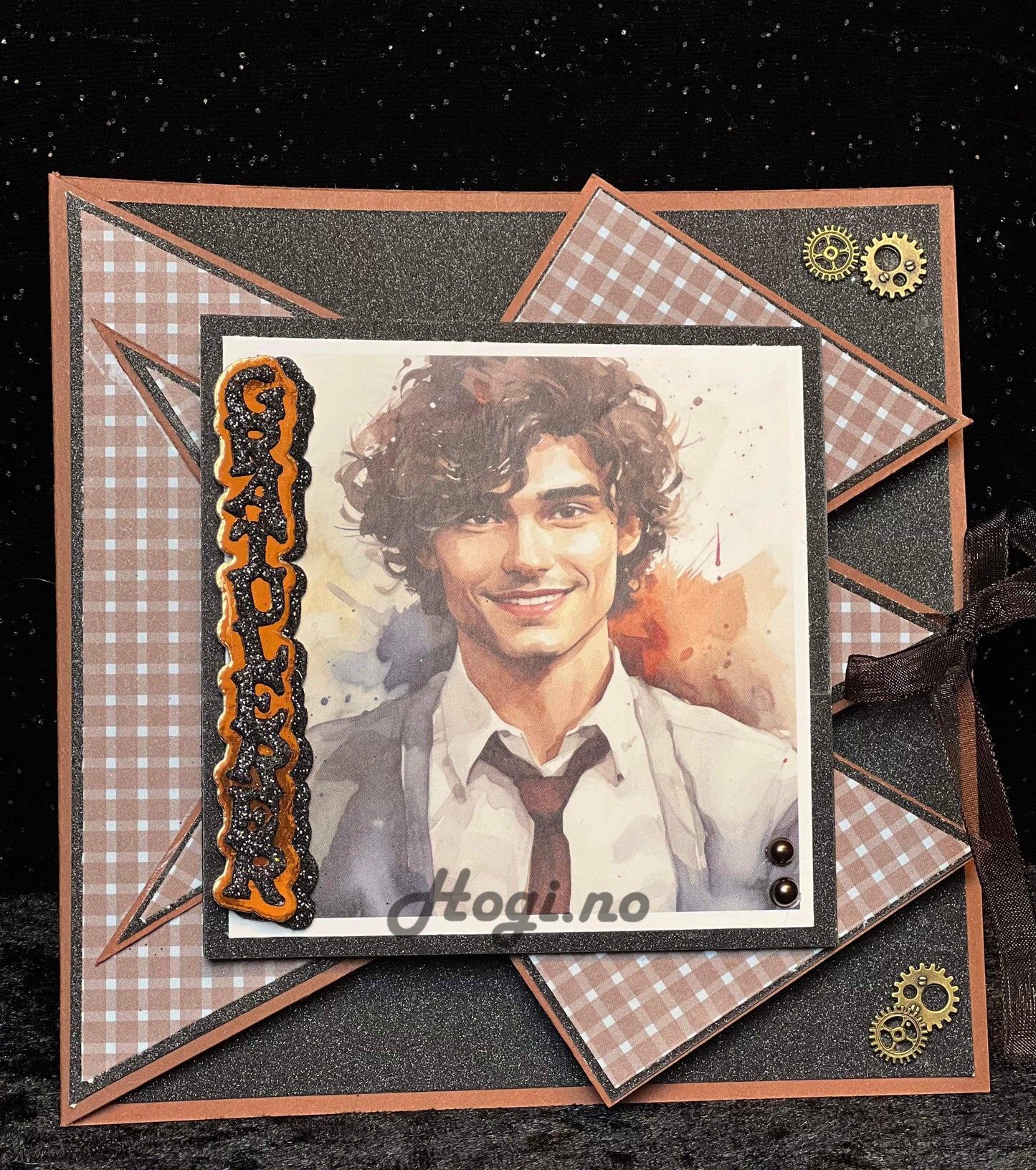 Inkido mønsterark 12x12 Apples golden delicious