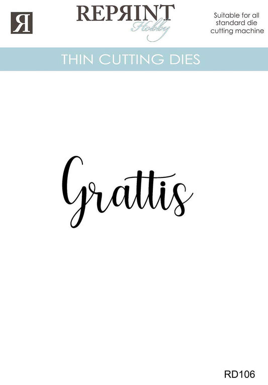 Forhåndsbestill nå! Kommer snart! Reprint - Dies - GRATTIS