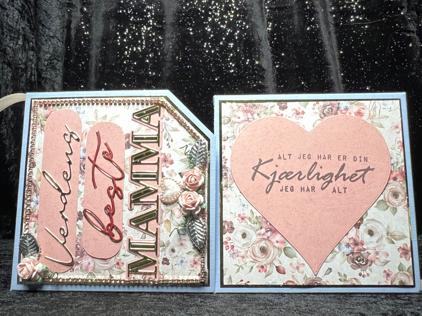 Hobbypakke / hobbykit - Eske med brett-over lokk.