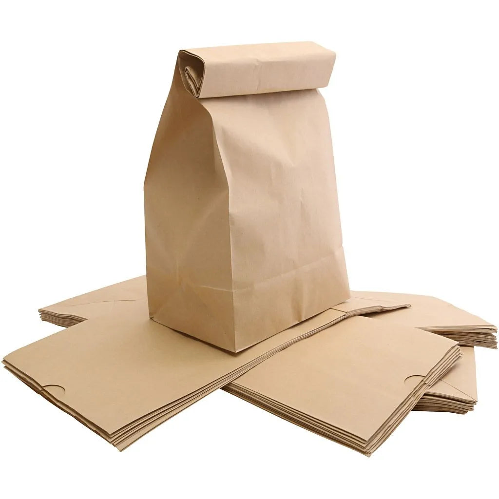 Papirpose med bunn