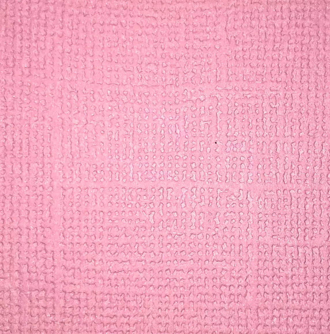 Reprint - ensfarget kartong - Petal pink -  dus myk rosa -12x12 - 190gms