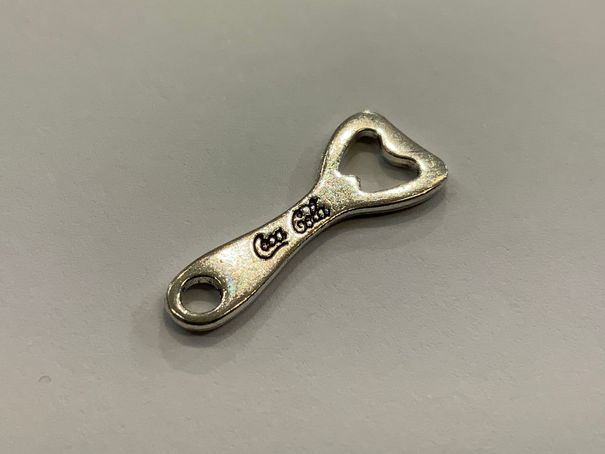 Flaskeåpner charms - 2 stk pr pk.