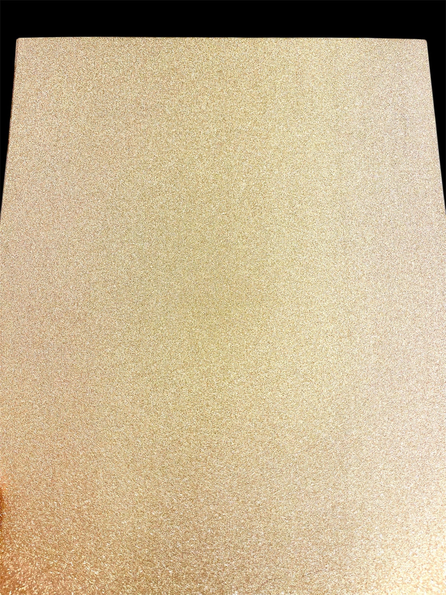 A4 - Glitterkartong - lys gull / pale gold