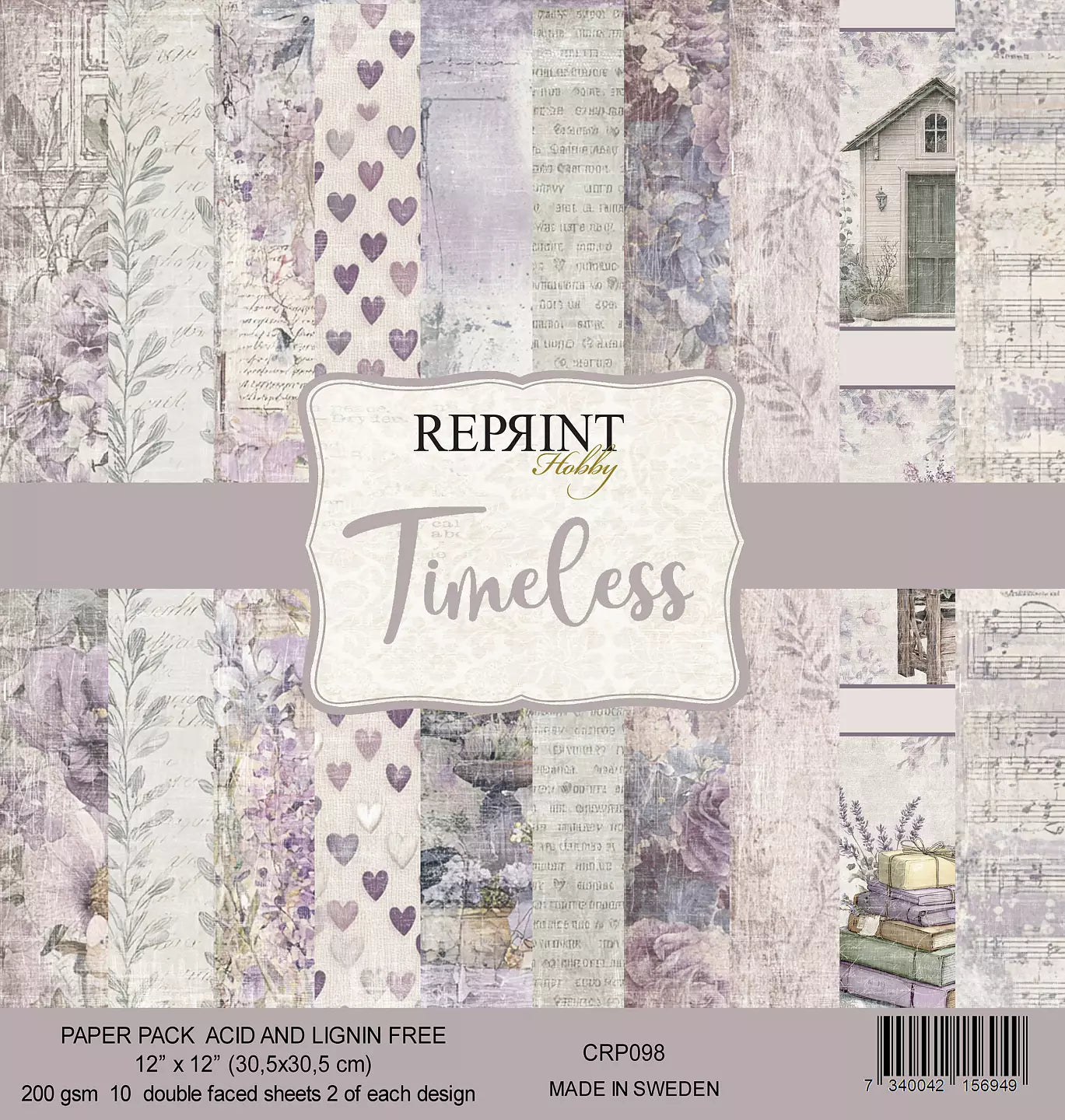 NYHET! Reprint -Timeless Collection 12x12 - CRP098