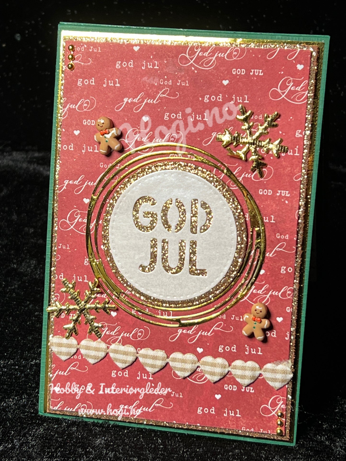 Hobbypakke:  «Gøyalt og stilig topphengslet kort»