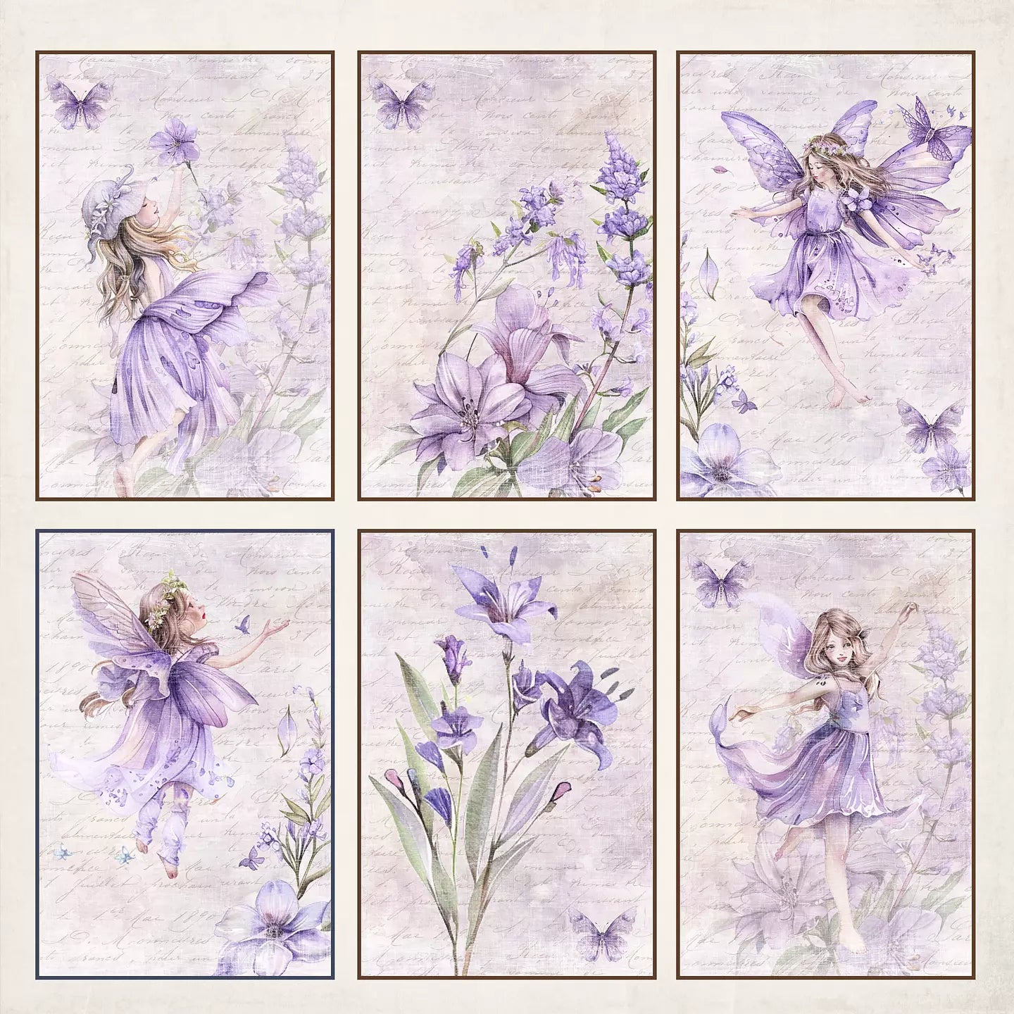 NYHET! Reprint Paperpack - Fairies Collection Paperpack - 6x6