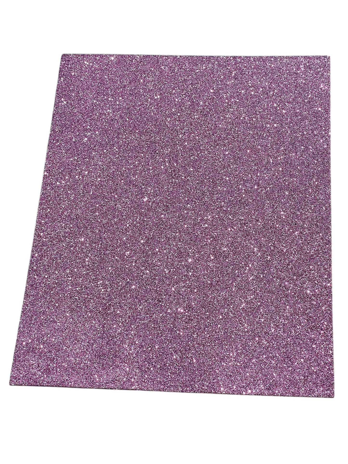 Glitterfoam lilla A4
