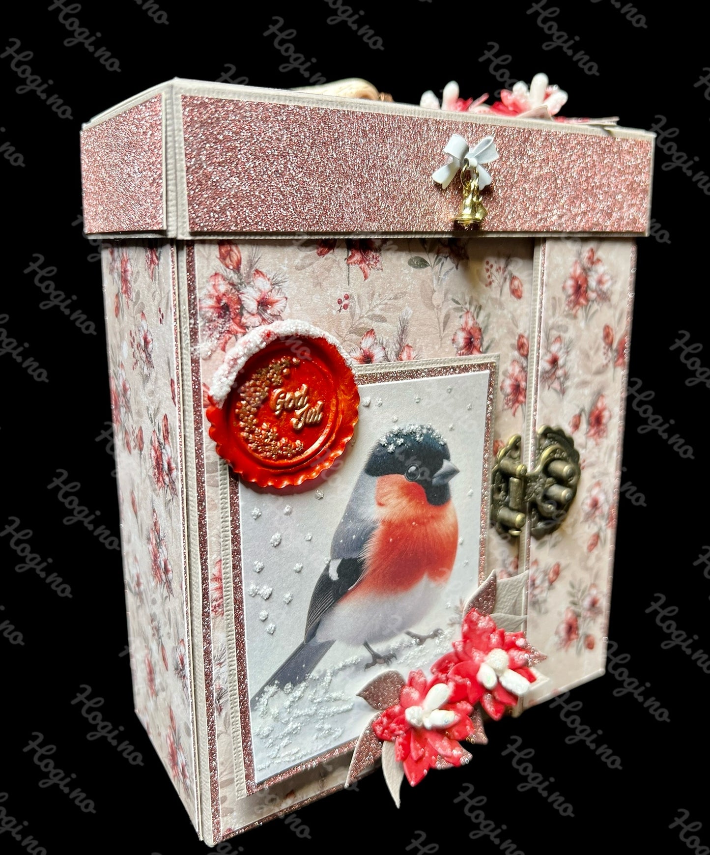 Hobbypakke/ hobbykit « Boks til konvolutter og kort/ gavelapper marsipan /sjokolade  »