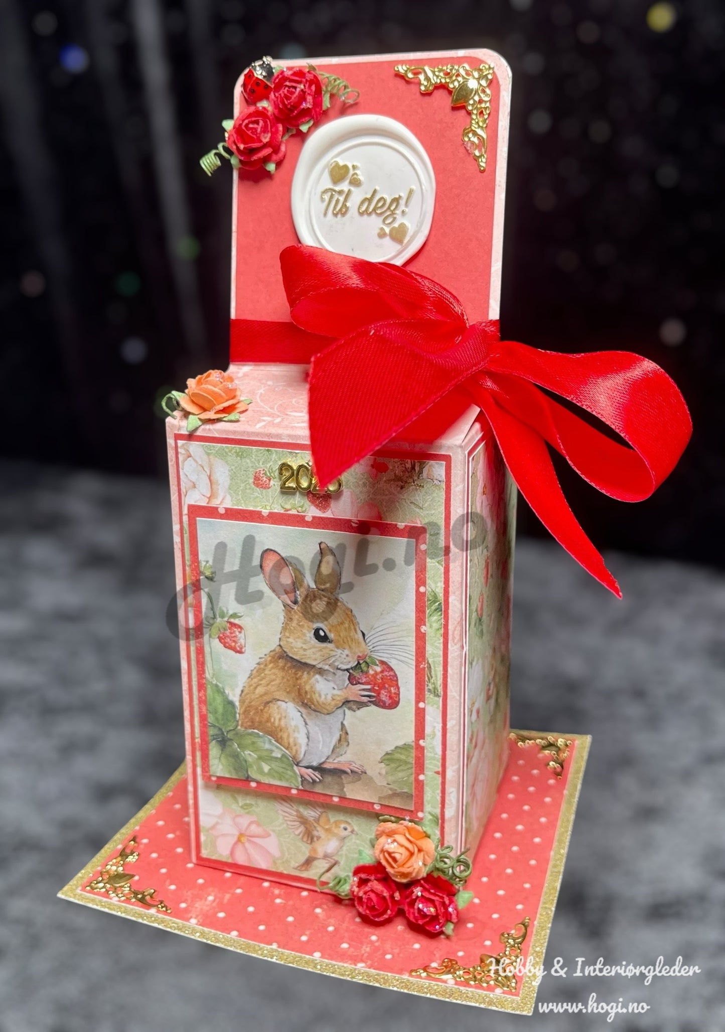 Hobbypakke - Kube-eske med toppfelt