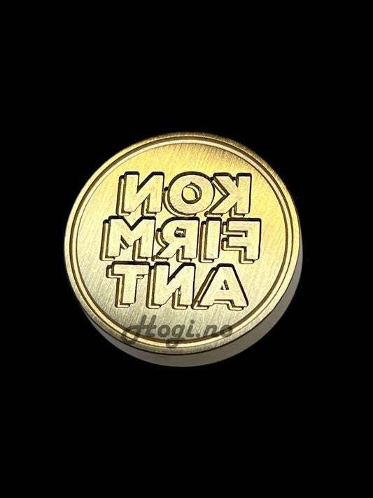 Papirdesign-lakkstempel - Konfirmant