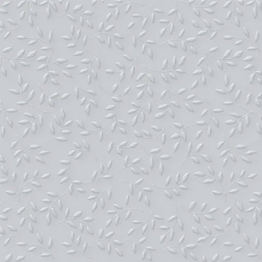 Servietter - lunsj - 33x33cm - Leaves Sølv - med blad struktur