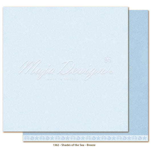 Maja Design - Monocrome - Shades of the sea   - Breeze  12x12