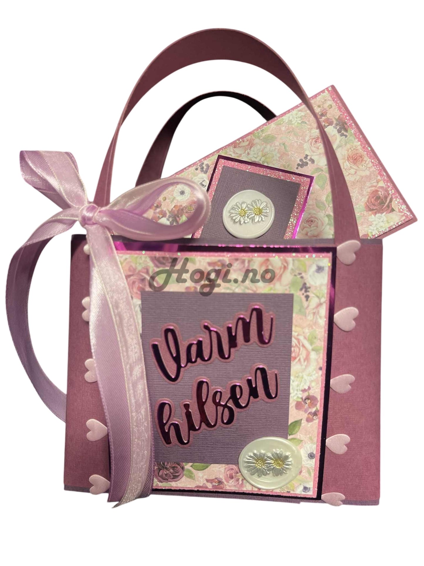 Hobbypakke - romslig veske med plass til gave og kort.😊