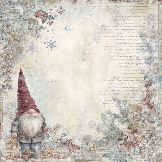 Bestill nå! Kommer snart. NYHET! Reprint mønsterark - Deck the Halls - RP0716 - 12x12